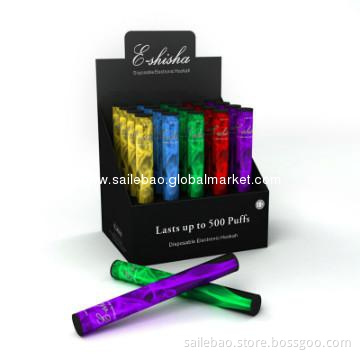 New products best selling hookah cigarettes Ehookahs up to 500puffs